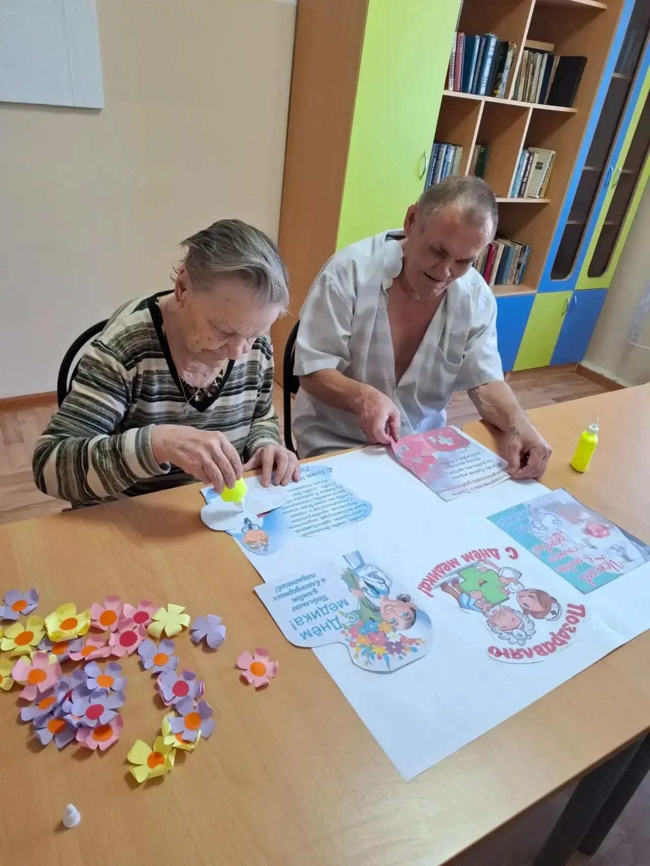 Поздравления для медицинских работников от наших проживающих!❤️💉