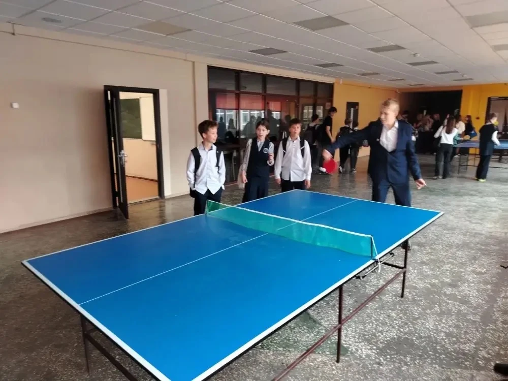 🏓 Турнир по настольному теннису: кто оказался на высоте?  Аплодисменты нашим чемпионам! В гимназии з