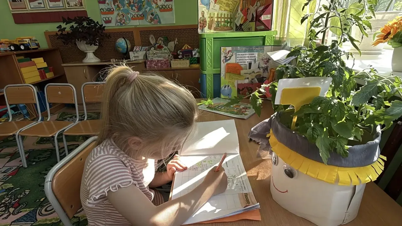 🥬🍅Огород на подоконнике: наш маленький успех!    Дорогие родители и подписчики!