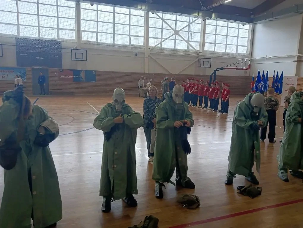 Завершился  муниципальный этап Всероссийской военно-патриотической игры «Зарница 2.0»
Ребята состяза
