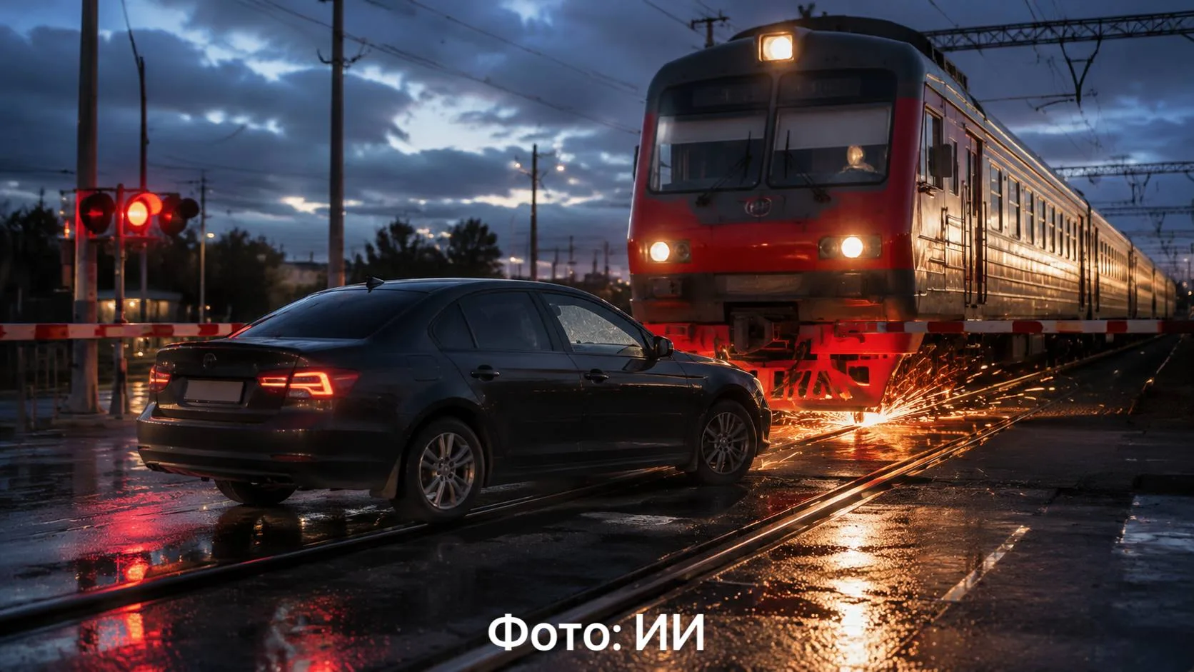 ⚡️ Поезд столкнулся с легковым автомобилем на железнодорожном переезде в Дагестане

Сегодня в 19:26 