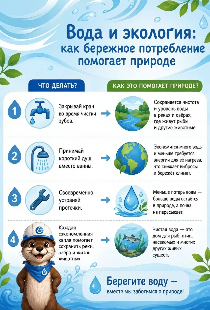 💧 Каждая капля имеет значение