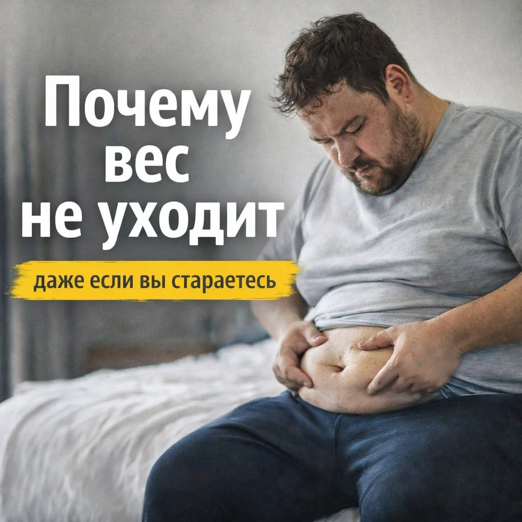 6 ПРИЧИН, почему вес не уходит, даже если вы правильно питаетесь и тренируетесь