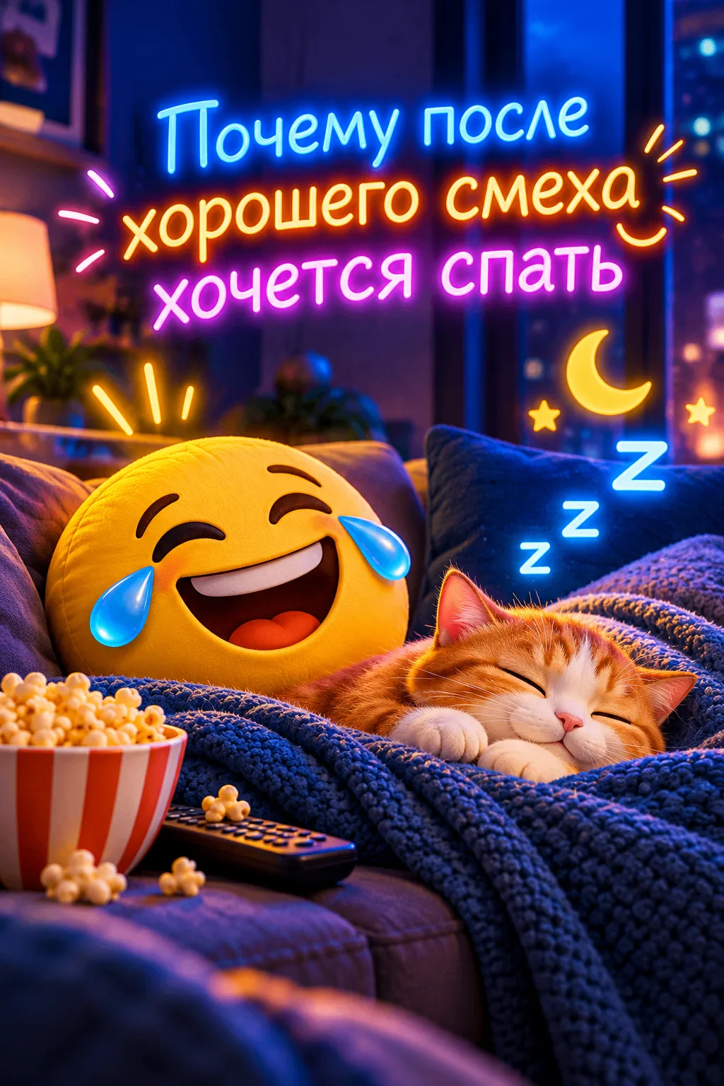 Бывало такое: смеёшься до слёз, до коликов в животе, а потом — бац! — и хочется лечь и ...