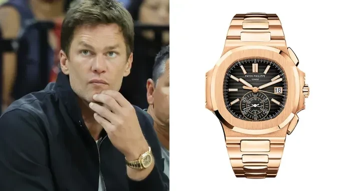 Tom Brady Wore a Sleek Patek Philippe Nautilus to the WNBA ⌚