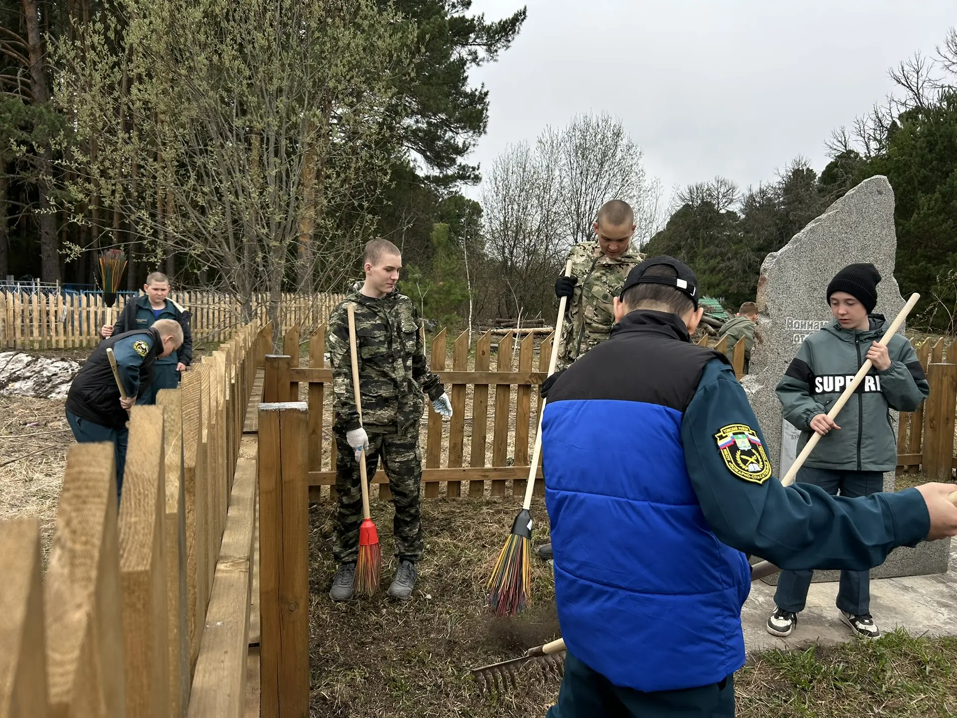 ✨ Сегодня ребята с боевым настроем и открытым сердцем отправились на важное дело✨