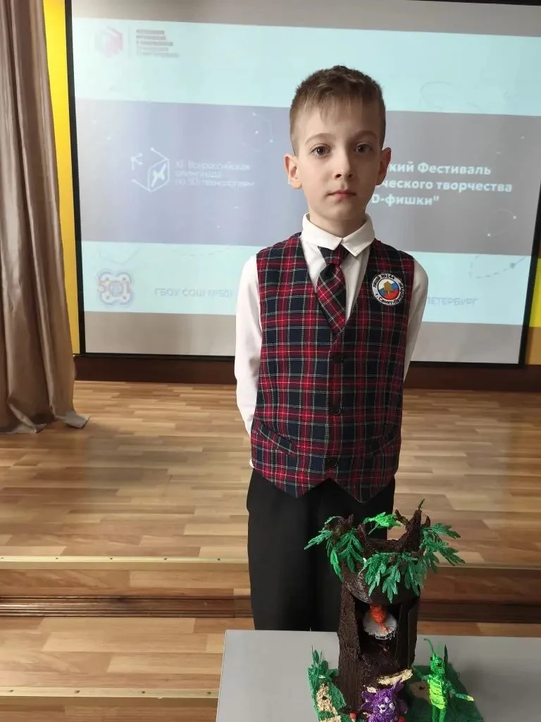 🎉 Поздравляем победителей фестиваля«3D‑фишки»! 🎉 Учащиеся начальной школы блестяще выступили на Всер