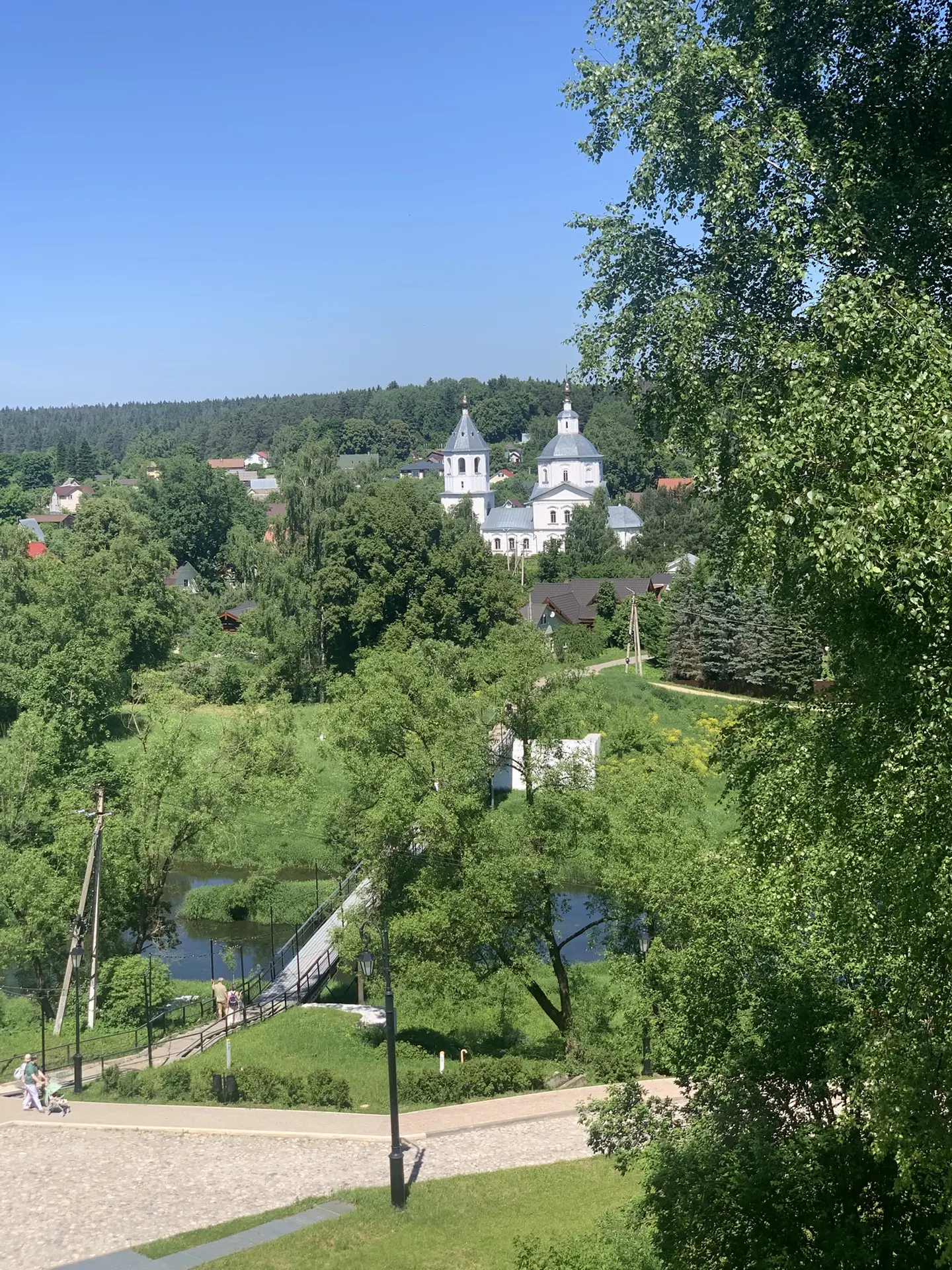 Сегодня ездила в маленьких городок Верея