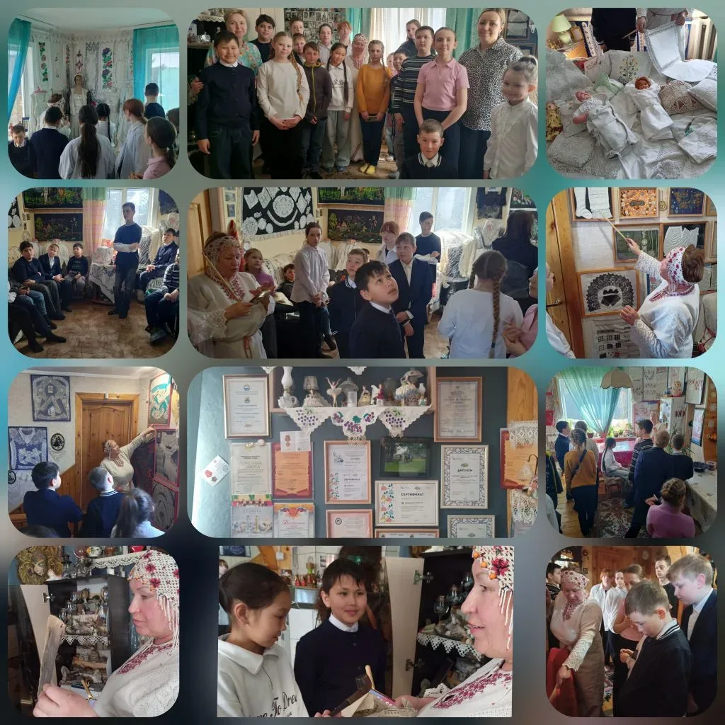 🧵 Экскурсия в музей «Кружевной домик»