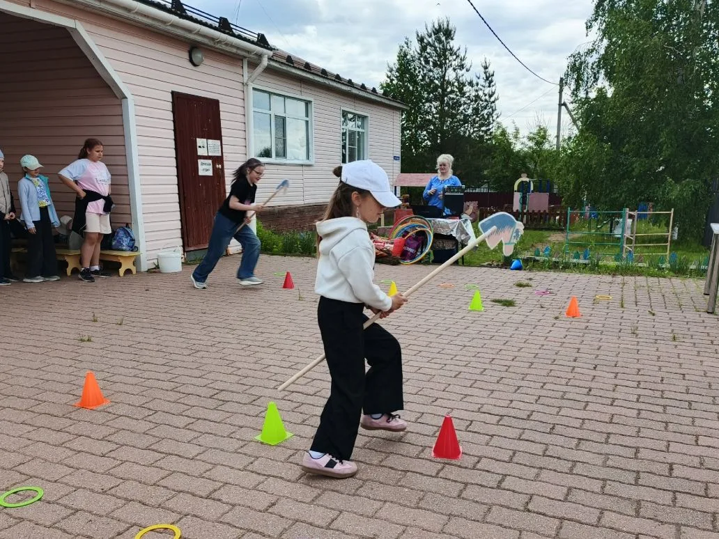 Второй день в лагере "Орлята". Город народных игр.♟️