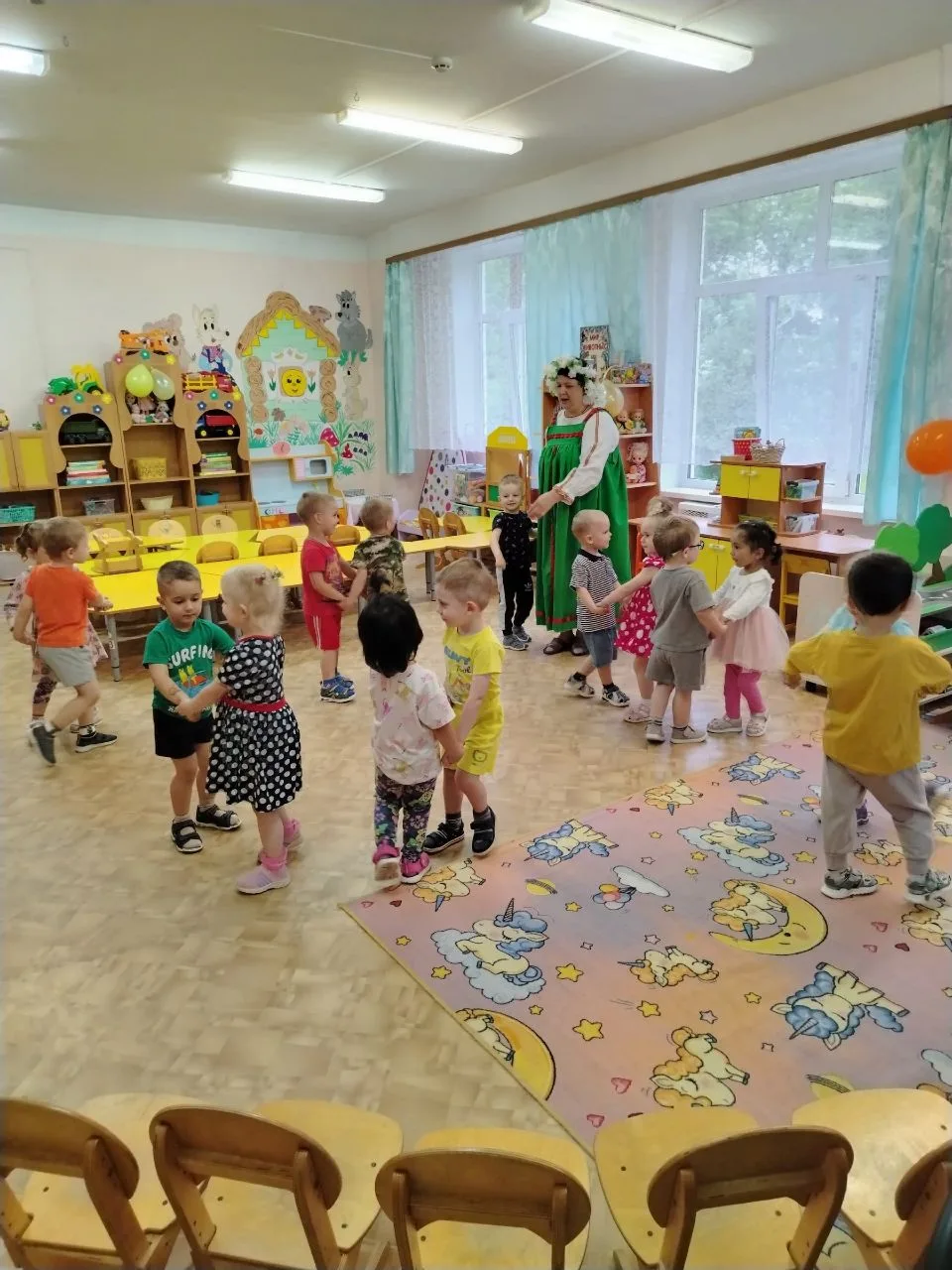 🌞В младшей группе «Сказка» (воспитатель Симакина А.В.) прошло весёлое развлечение «Прощай, весна, з