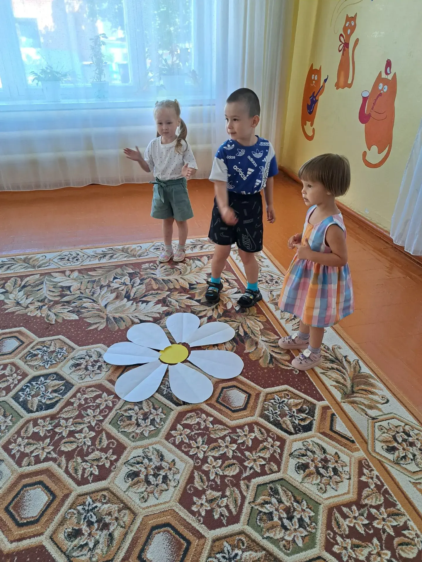 Праздник ко Дню семьи, любви и верности в нашем детском саду!
8 июля мы с ребятами отметили тёплый и