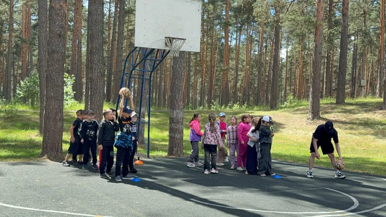 7 отряд сегодня принимал участие в эстафетах ⚽️🏐🏀