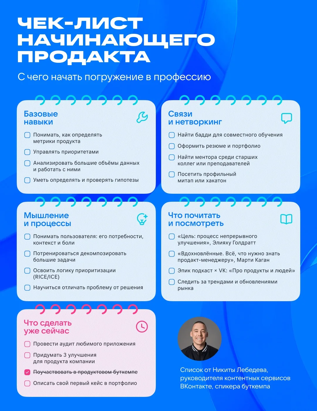 В продукте всё начинается с прочного фундамента и системного подхода.

Эксперты буткемпа — руководит