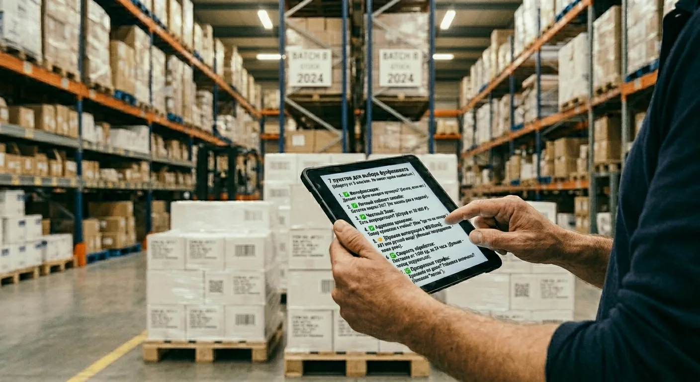 📦 Как выбрать фулфилмент-центр и не пожалеть: чек-лист для среднего и крупного селлера