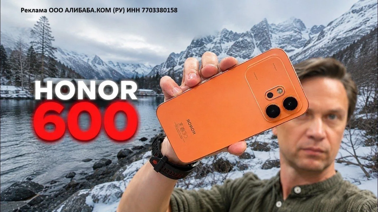 HONOR 600 5G NFC 6.57", AMOLED, 2728x1264, 120 Гц, Snap 7 Gen 4, 200 МП (OIS) + 12 МП +...