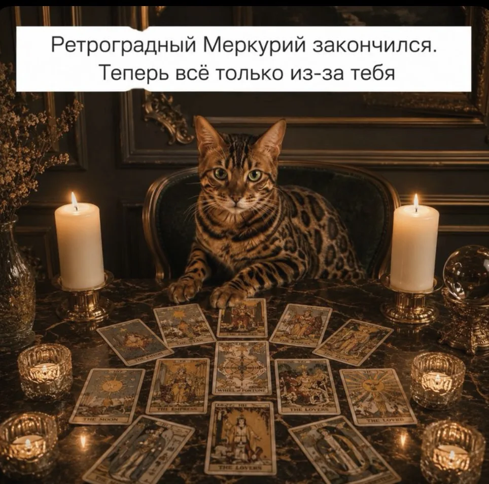 Ещё и Ретроградный Меркурий закончился.