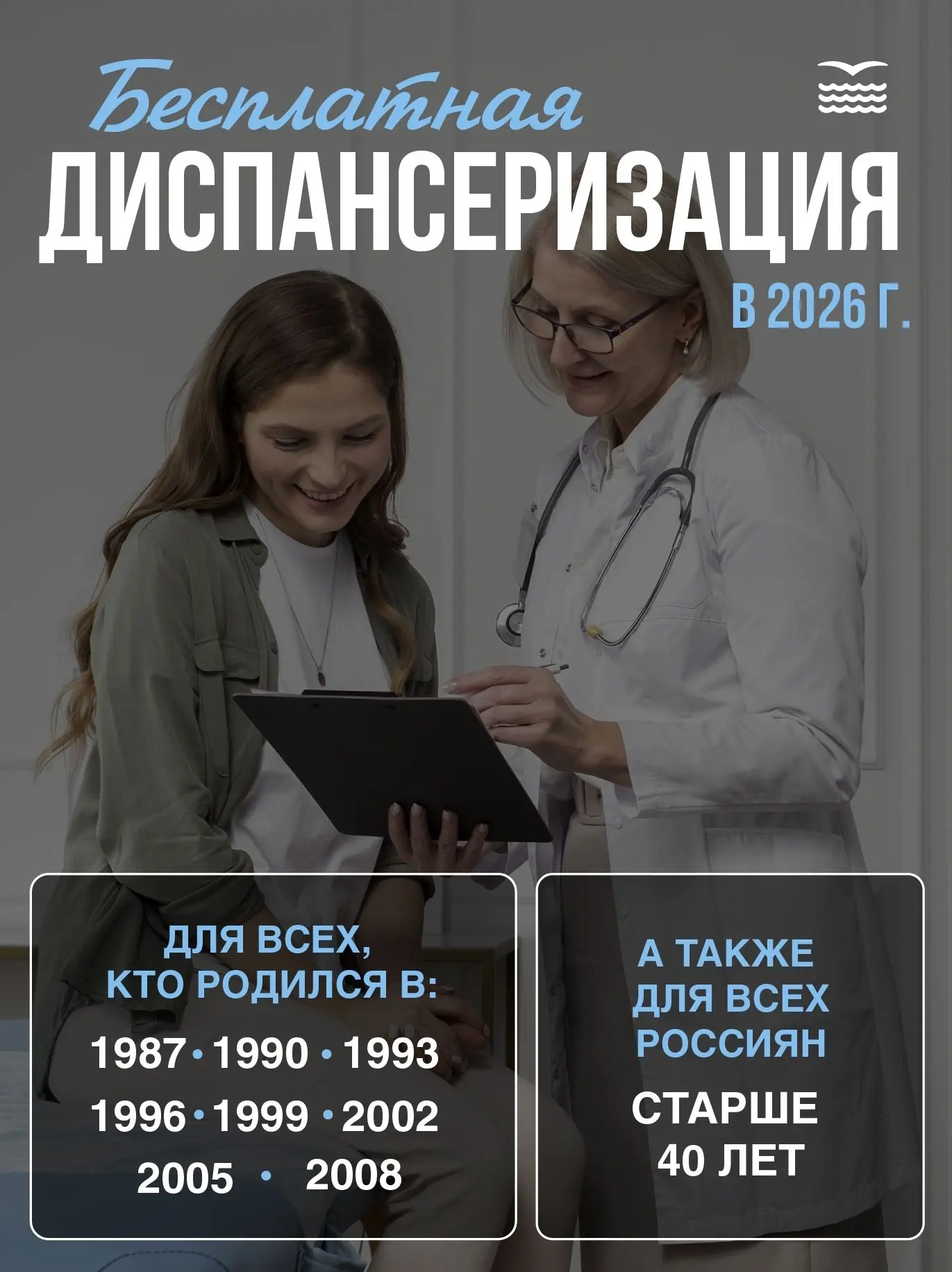 Как давно вы были на диспансеризации?