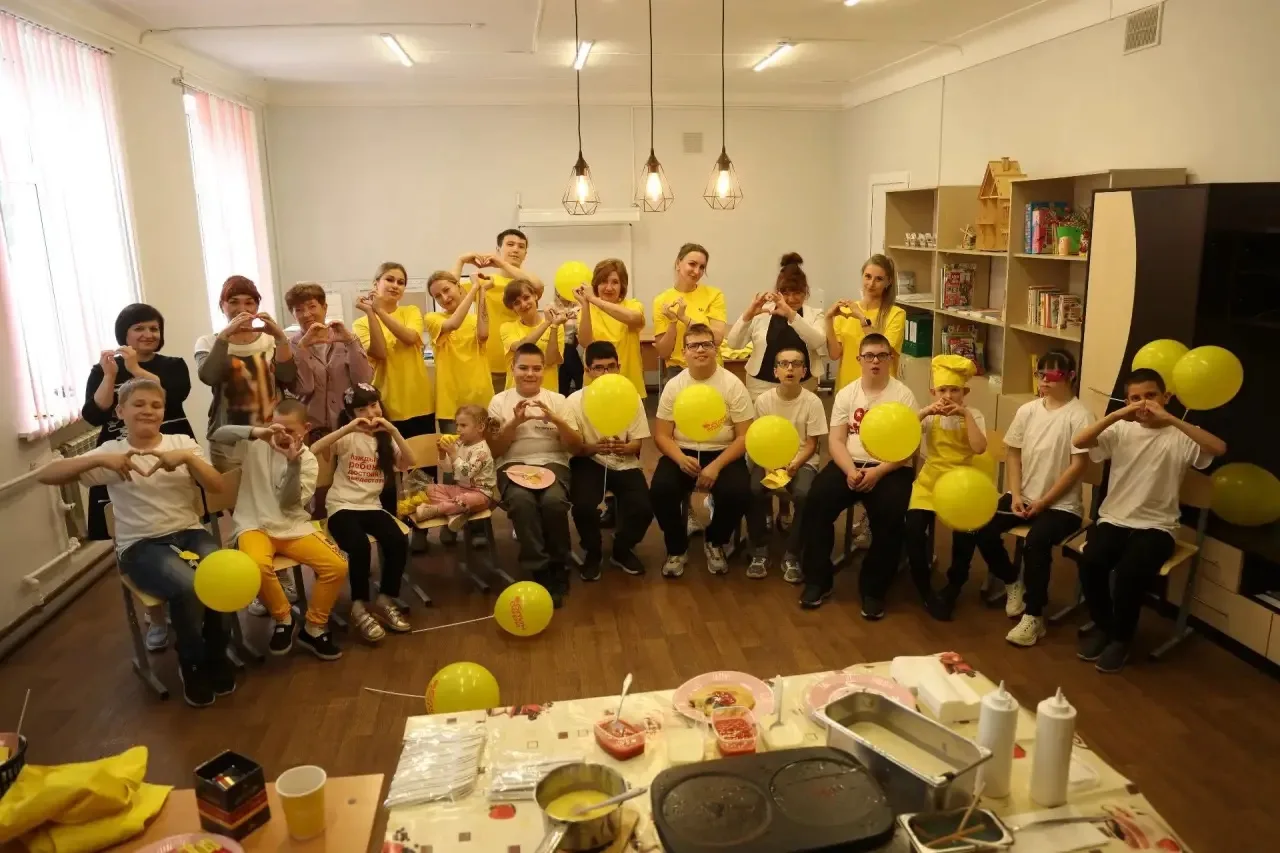 Немного тёплых кадров с праздника в школе-интернате «Надежда» 💛