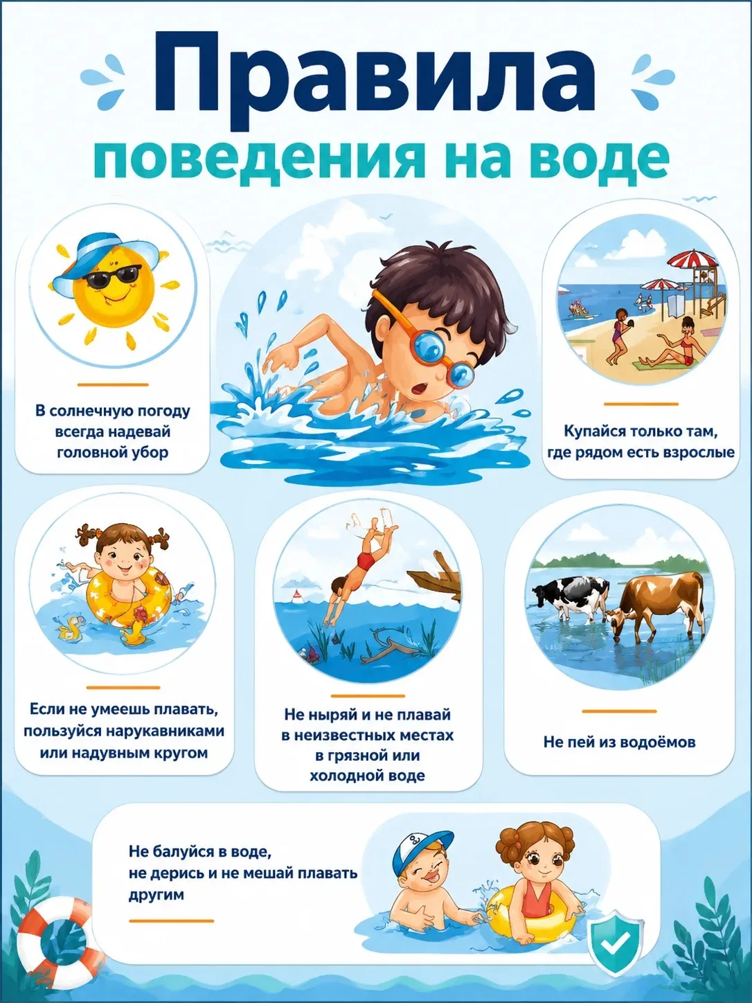 Даже простые меры предосторожности на воде могут помочь избежать беды.