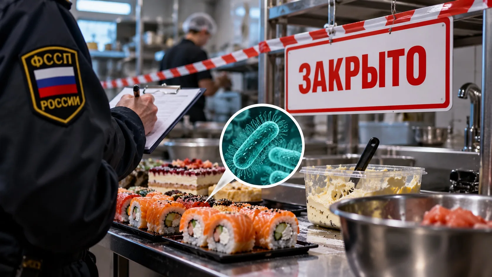 🍰 Кишечная палочка в роллах: кондитерский цех в Елизово закрыли на месяц