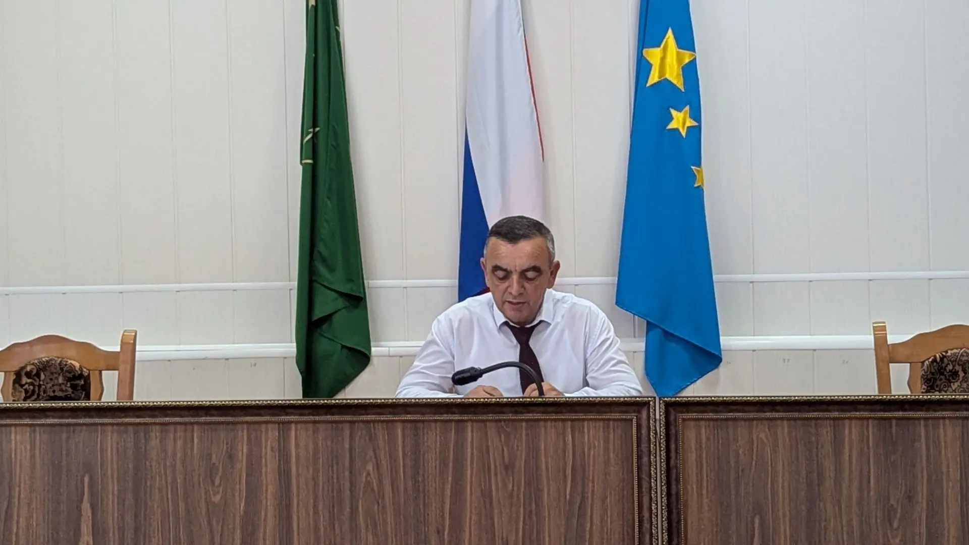 Заседание антитеррористической комиссии Шовгеновского района