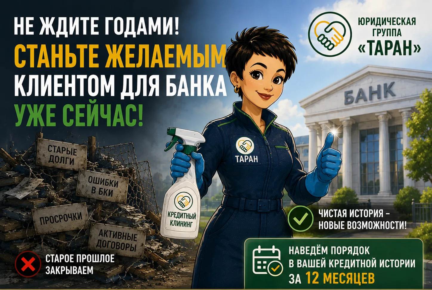 💸Почему некоторым людям после банкротства банки снова охотно дают кредиты?💸

Звучит странно, но по