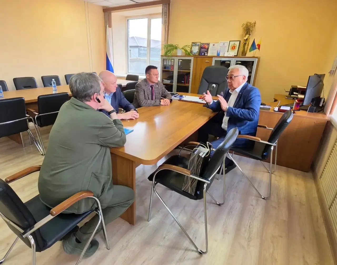 Вместе с депутатом Законодательного Собрания Забайкальского края Петром Валерьевичем Га...
