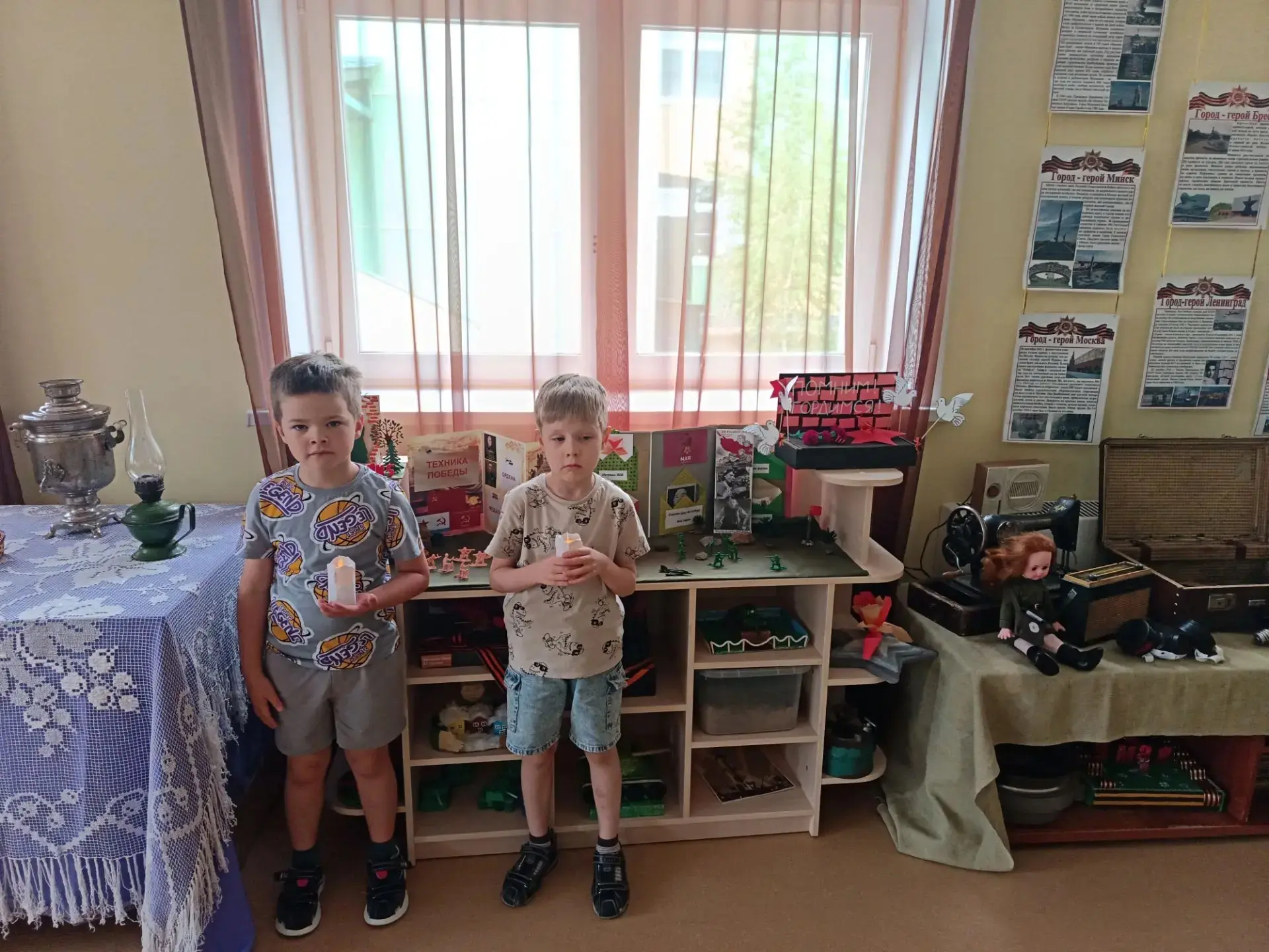 Мы помним! Мы гордимся!

В музее боевой славы наши воспитанники 3 корпуса ✊