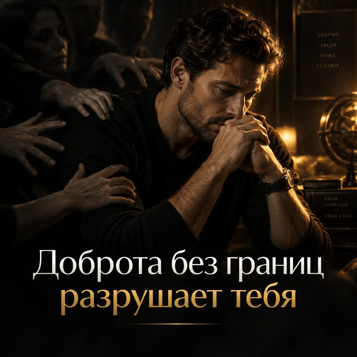 Вас используют не потому, что вы добрый. А потому, что вы слишком долго всё понимаете.