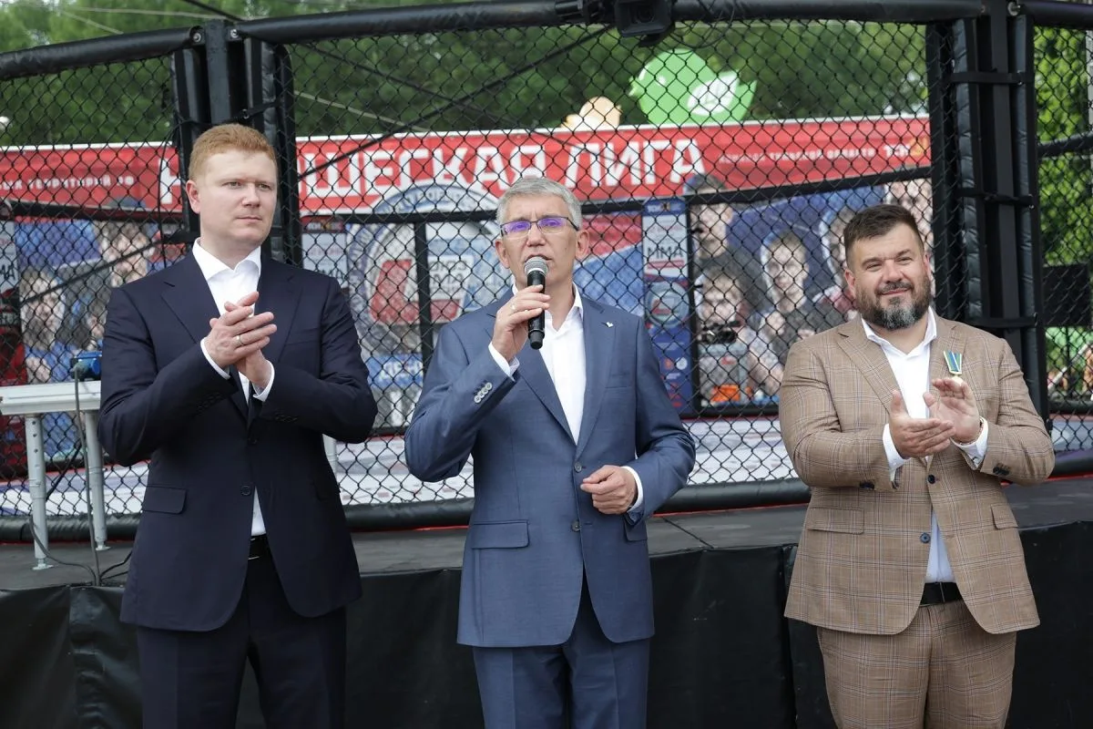 Дмитрий Миляев на открытии «Юношеской Лиги» ММА в Туле: Это проверка характера, закалки, воли к побе
