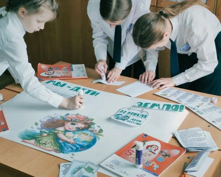 С приближением 22 апреля – Международного дня Земли – в МБОУ СОШ №3 города Рассказово проходят мероп
