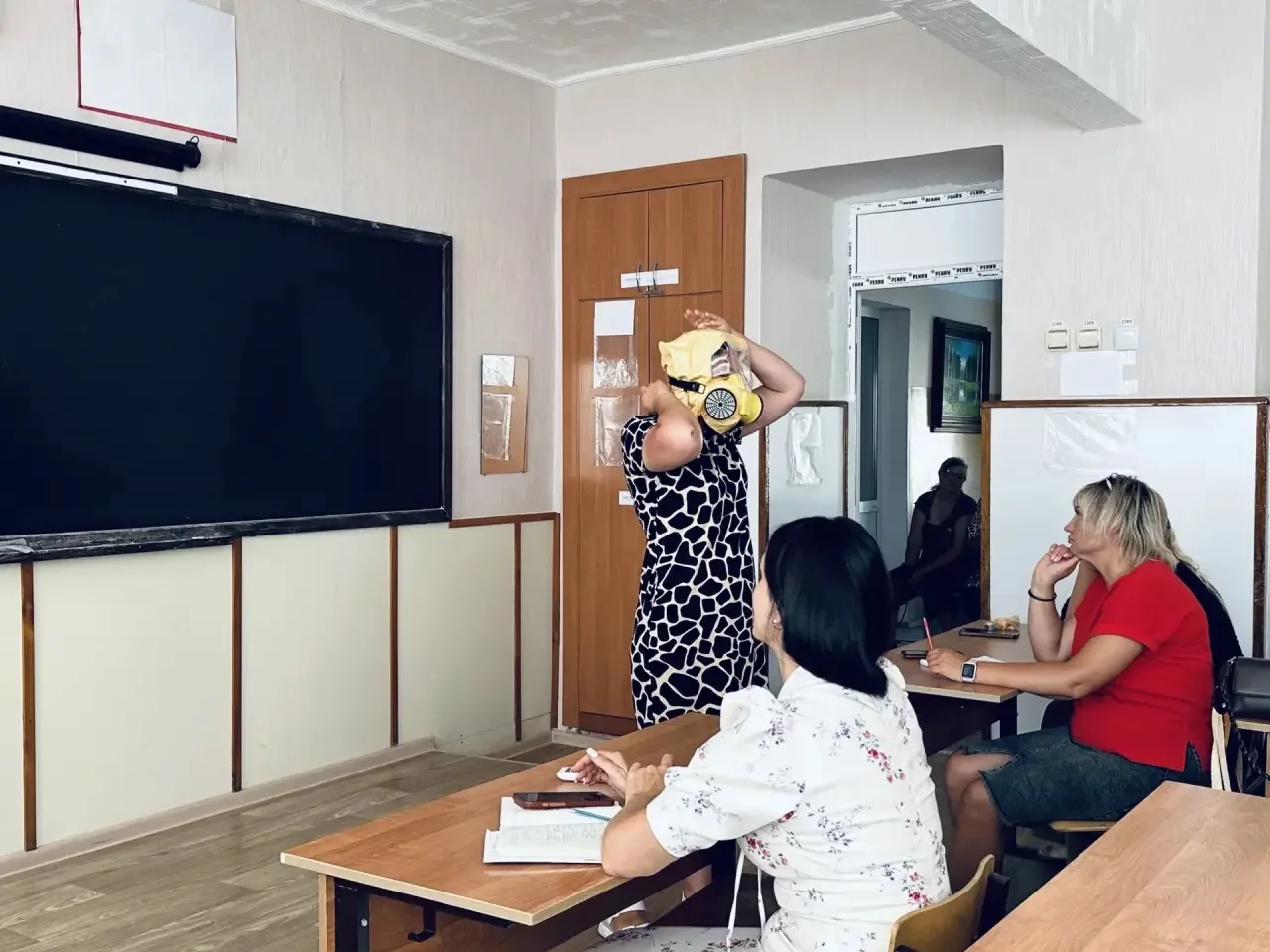 18 августа 2026 года в образовательном учреждении прошли учения по отработке комплексно...
