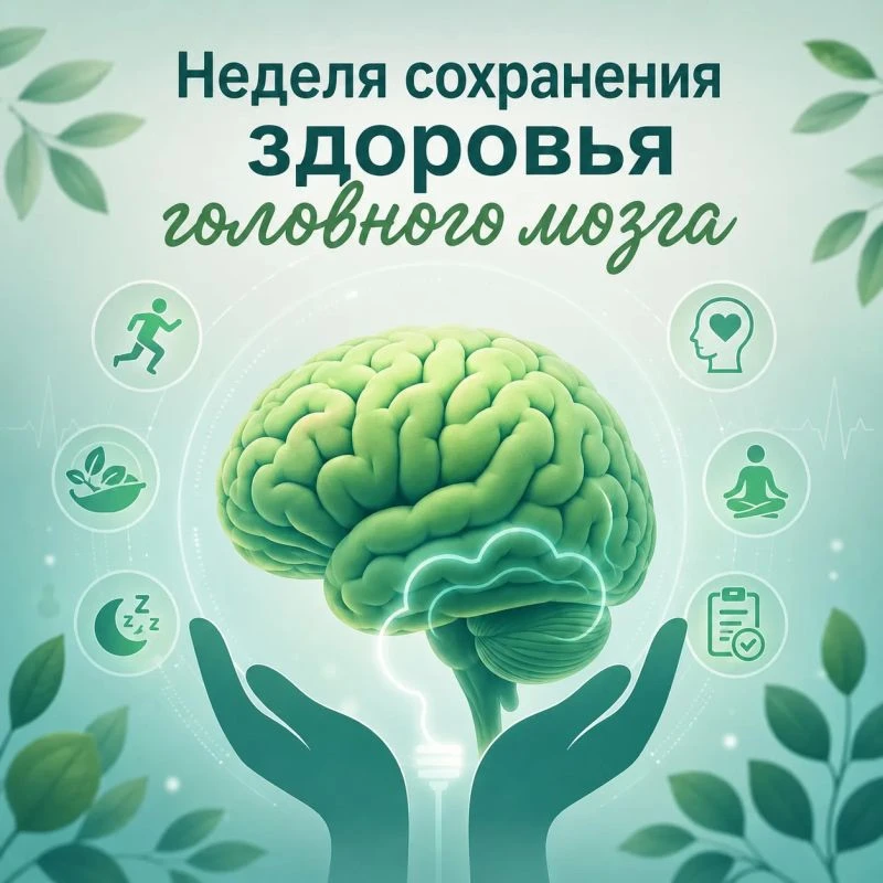🧠 НЕДЕЛЯ ЗДОРОВЬЯ МОЗГА: КАК ТЫ ДУМАЕШЬ?

С 20 по 26 июля в России проходит НЕДЕЛЯ СОХРАНЕНИЯ ЗДОРО