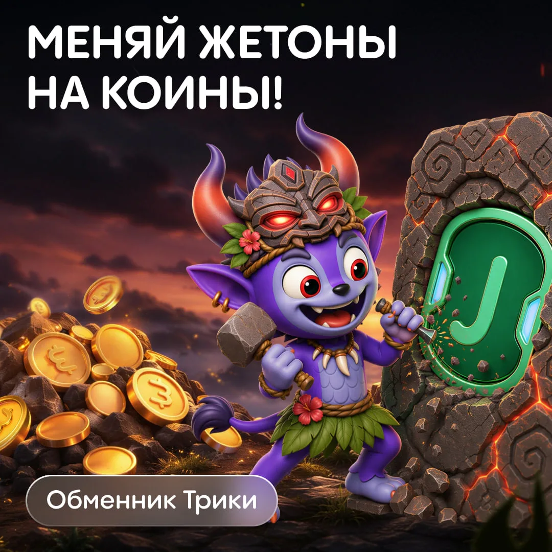 Ты, возможно, о горе монеток мечтаешь?

Если так и есть, прочекай свои запасы жетонов... Если наскре