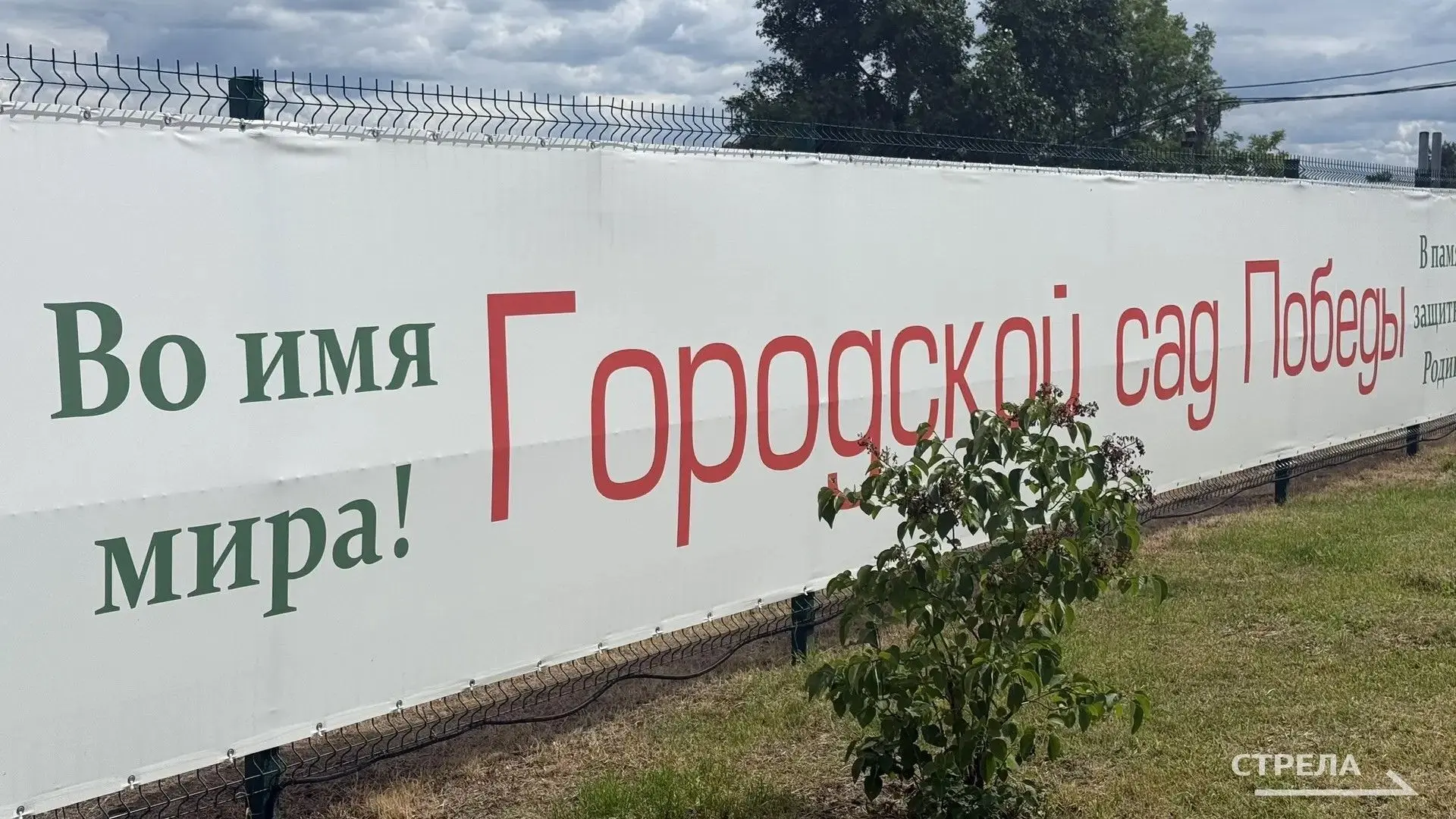 ▫️Глава Брянщины Егор Ковальчук посетил сквер «Сад Победы», который был основан в 2021 году на месте