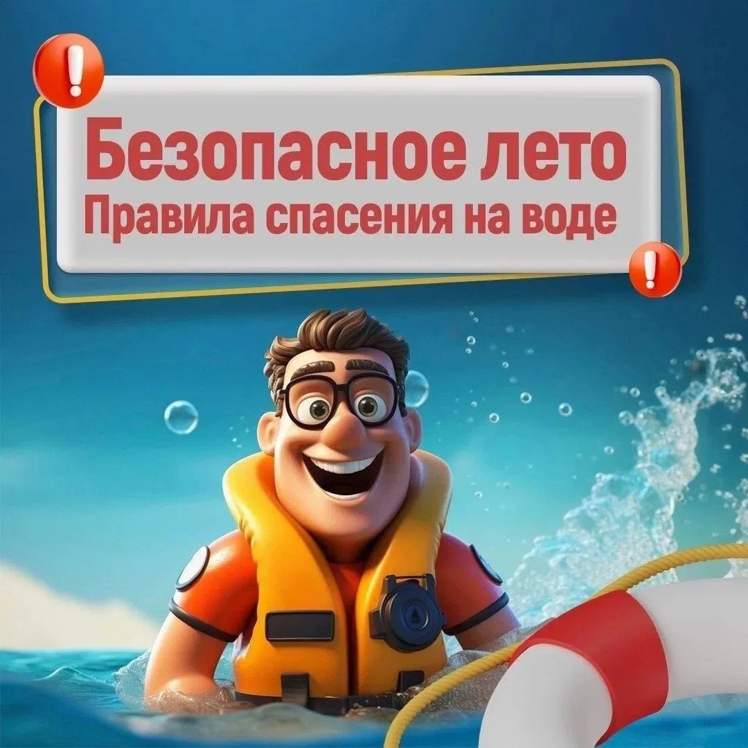 🌊 Мы за безопасное лето!