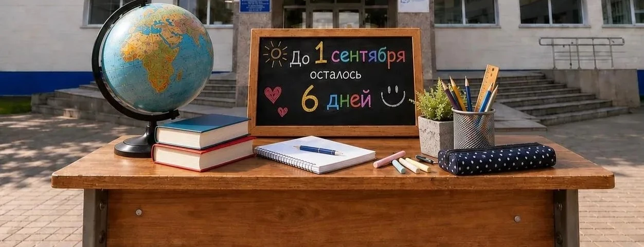 До 1 сентября осталось 6 дней.