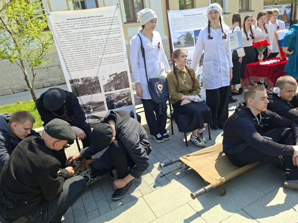 9 Мая на улицах нашего города ожила история. Студенты ГАПОУ «ОАТК им. В.Н. Бевзюка» стали не просто 