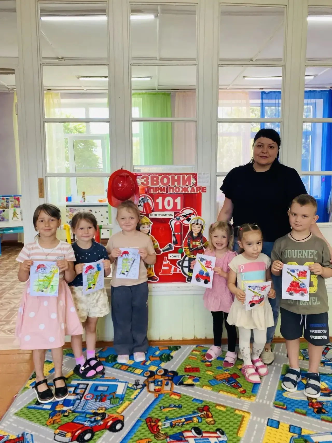 Беседа о пожарной безопасности .