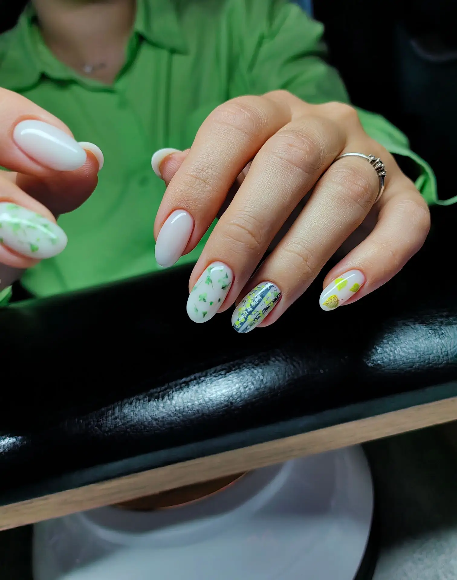 Свадебный маникюр 💅 🍃