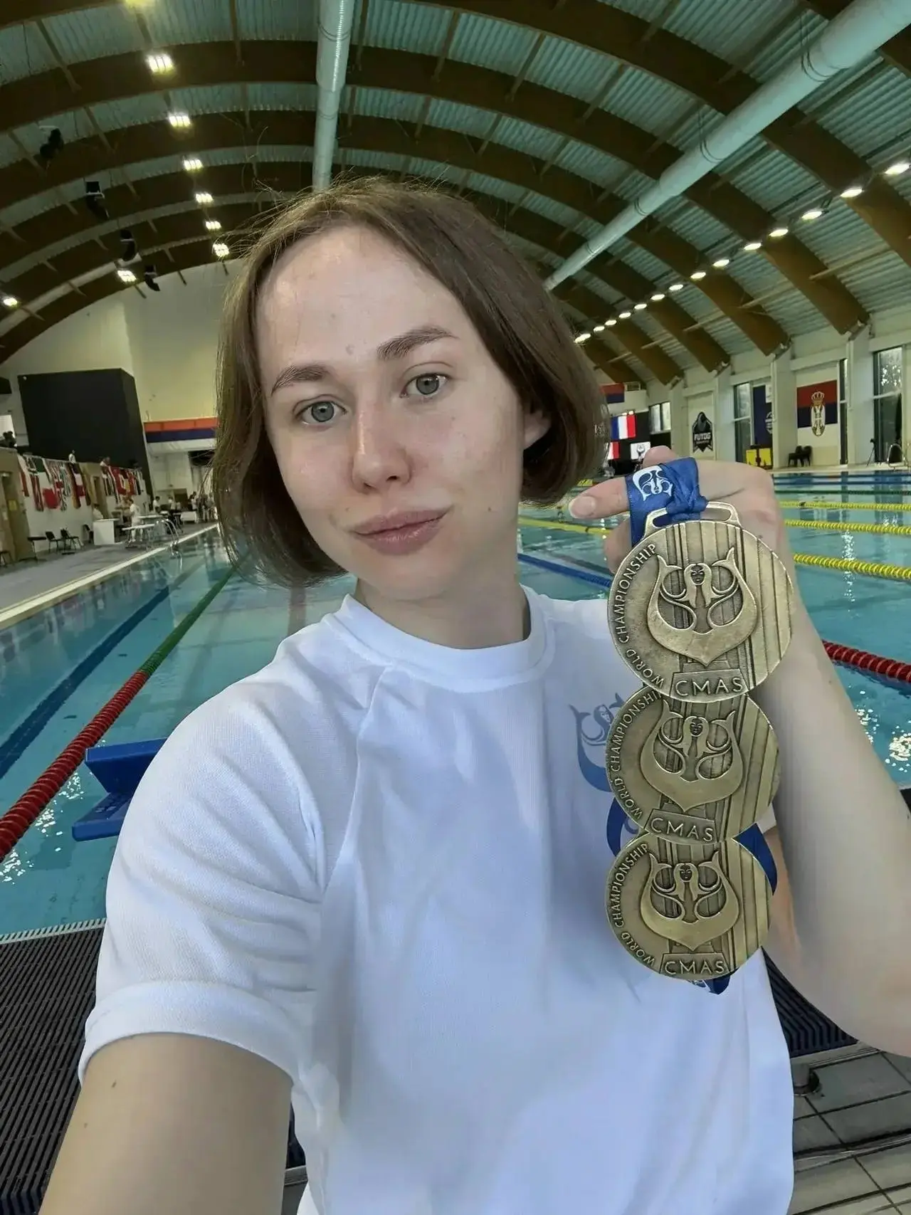 🥇🏆 Три золотые медали завоевала спортсменка из Новосибирска Лидия Стадник на чемпионате мира по фр