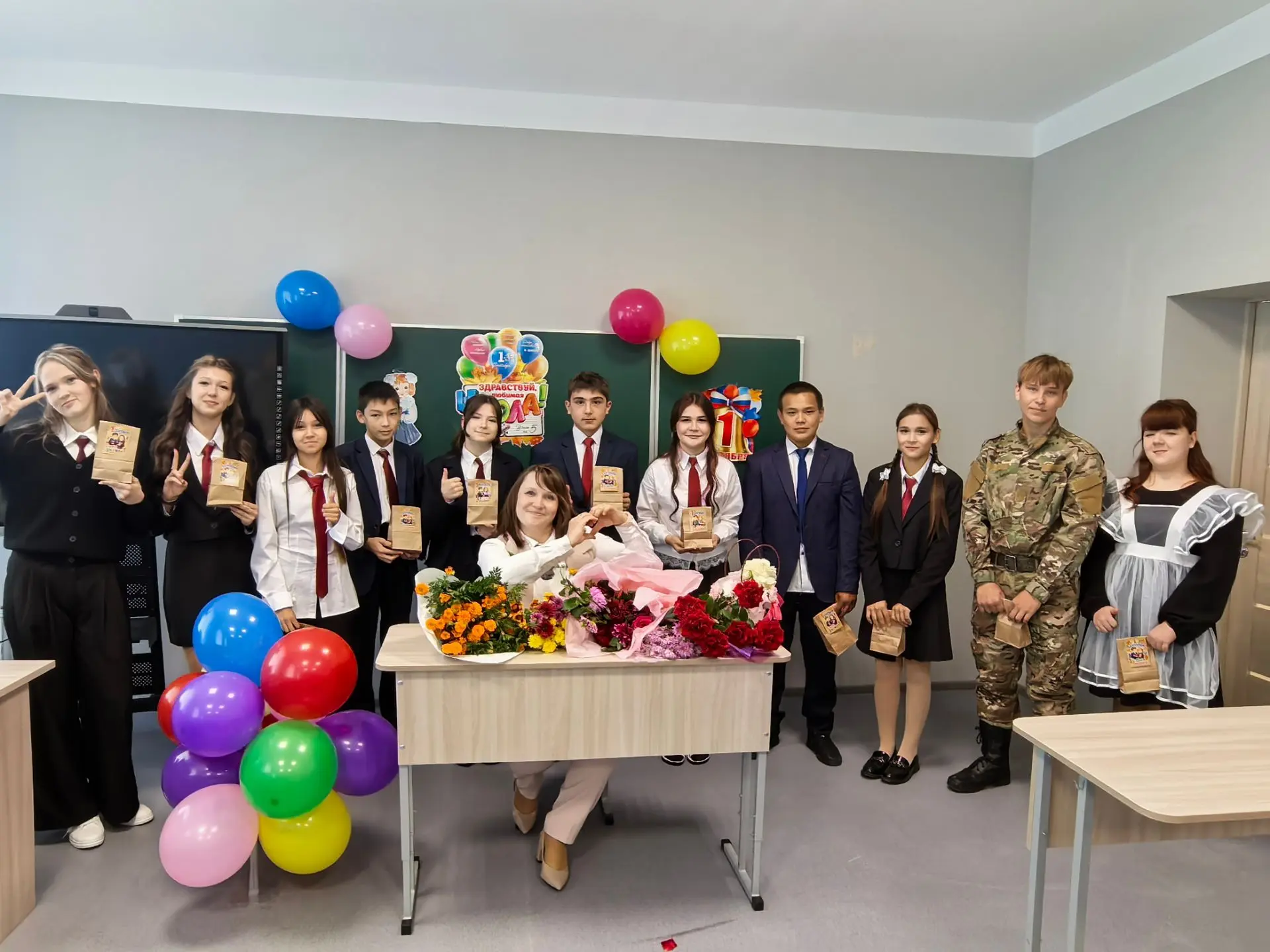 Новый старт: в 8 классе под руководством Ольги Николаевны Правидновой прошел классный ч...