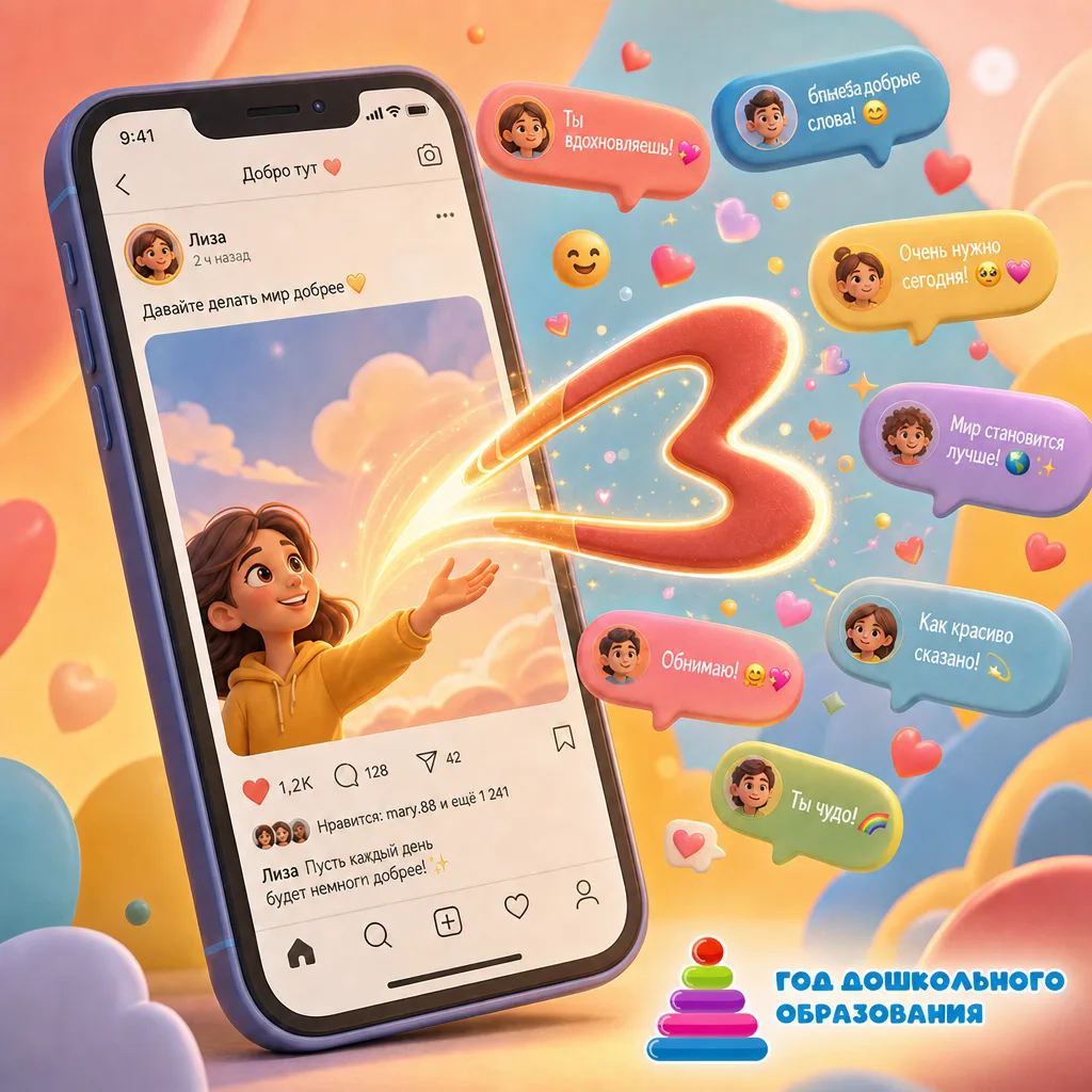 💬 Ваш комментарий — это бумеранг добра! 💛
