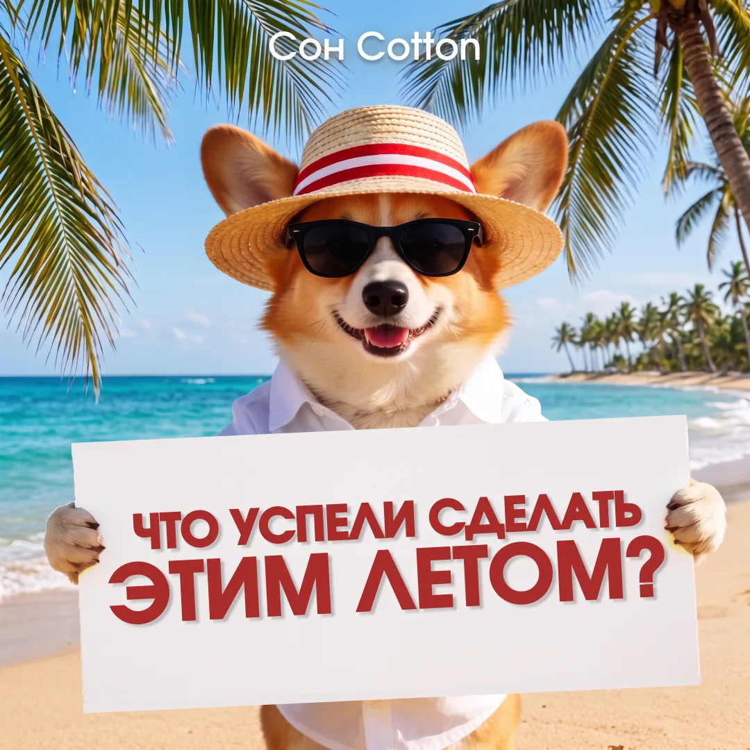 Август подходит к концу, а значит самое время вспомнить самые тёплые моменты этого лета ☀️