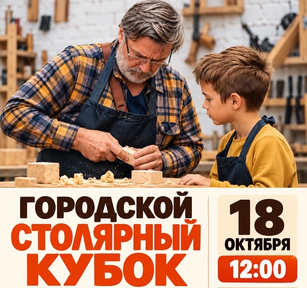 Городской столярный кубок: семейные соревнования 🪚