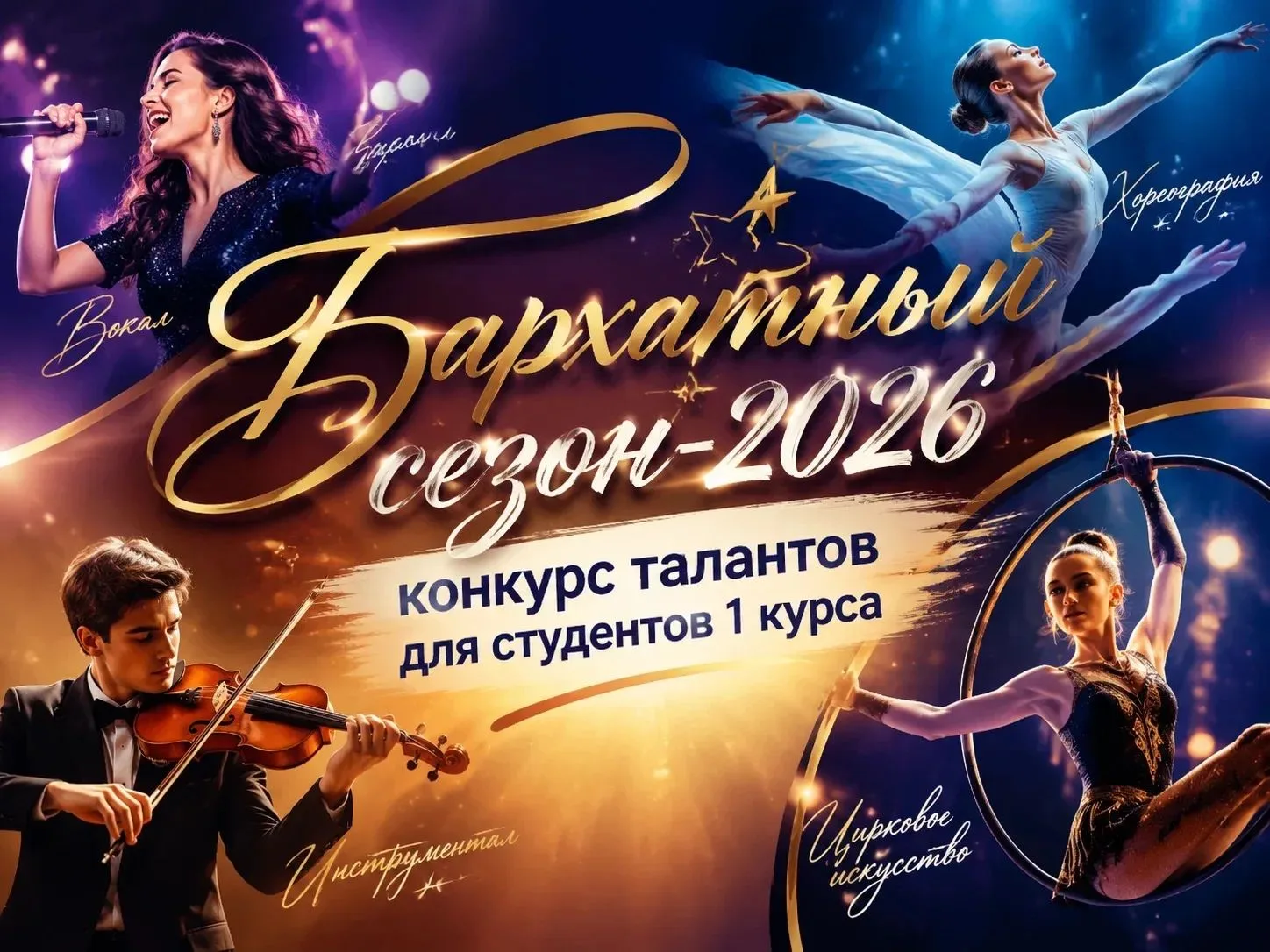 🔥Первый конкурс для талантливой молодёжи набора 2026- 27 учебного года уже перед вами!