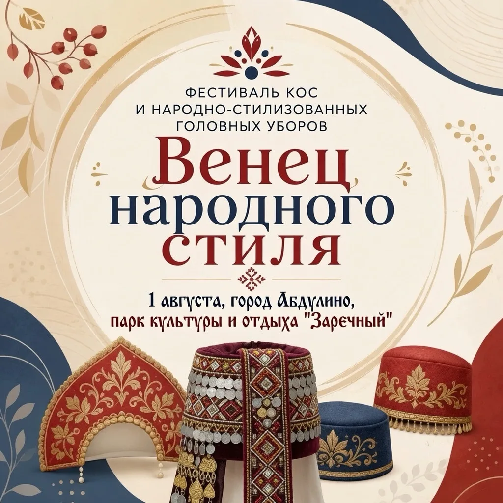 ✨ Фестиваль кос и народно-стилизованных головных уборов «Венец народного стиля» ✨ 
 
Дорогие друзья,