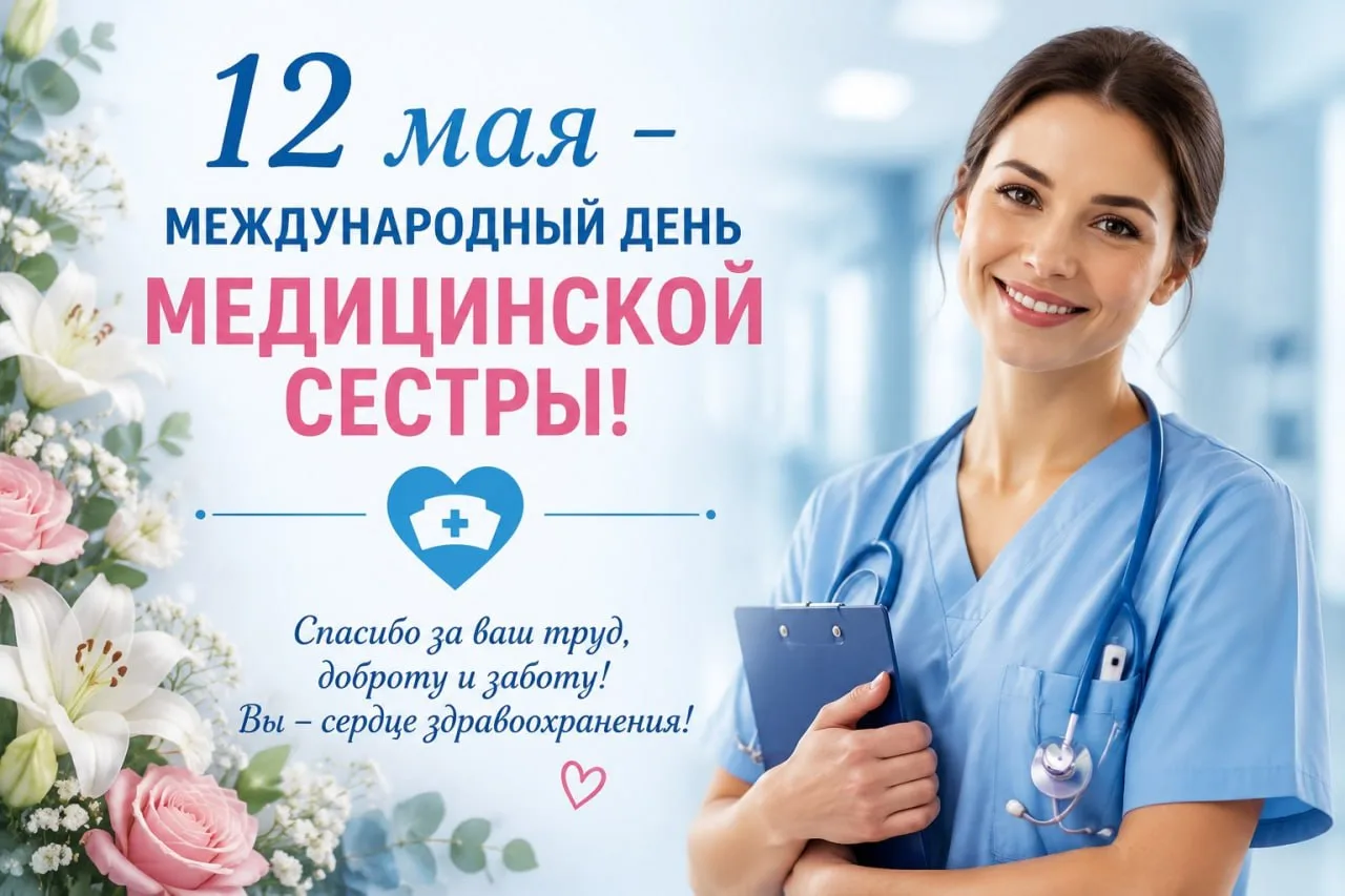 ✨ С Международным днём медицинской сестры! ✨