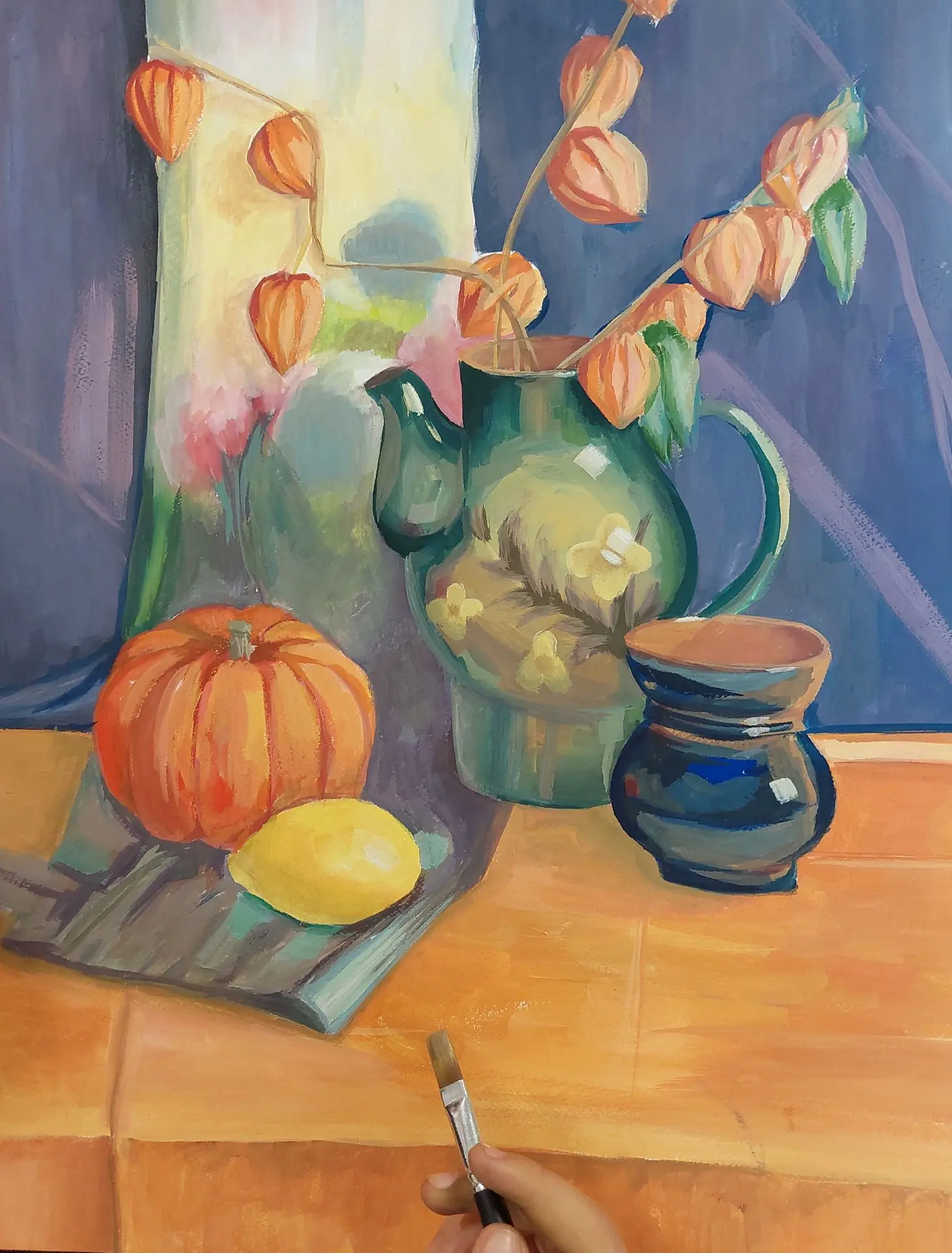 🎨Творческий процесс в 5 классе предпрофессиональной программы Живопись.